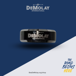 DeMolay Tungsten Ring