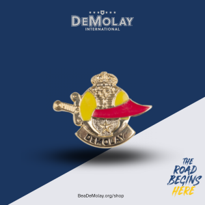 DeMolay/Shrine Dad Land Lapel Pin