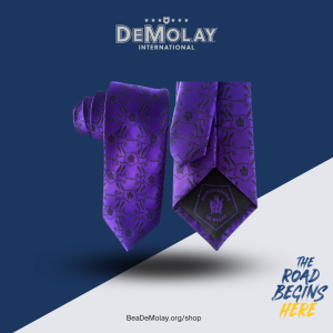 Representative DeMolay (RD) Tie
