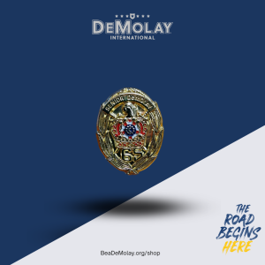 Senior DeMolay 65 Year Pin