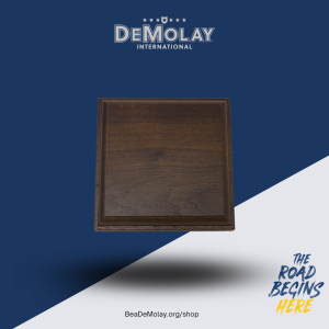 Gavel Sounding Block - Solid Walnut