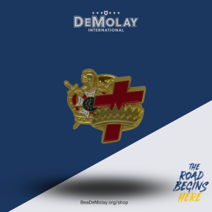 DeMolay/York Rite Lapel Pin