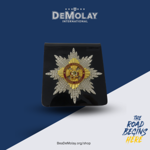 Grand Cross - DeMolay Badge Magnetic Pocket Badge