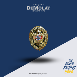 Senior DeMolay 10 Year Pin