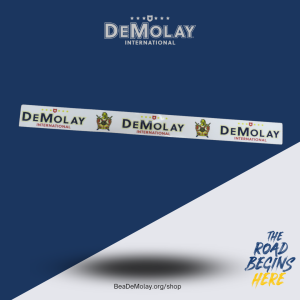 Car Cling-DeMolay Logo/Emblem