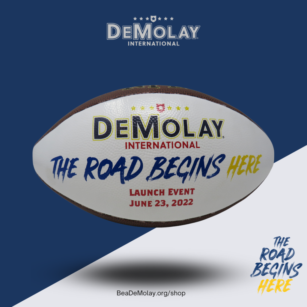 Demolay the road begins here football demolay international