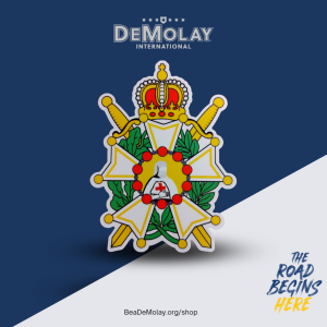 Knighthood Die Cut Sticker