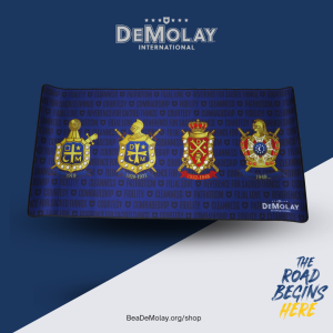 DeMolay Emblem Mousepads