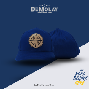 DeMolay Squires Royal Blue Cap