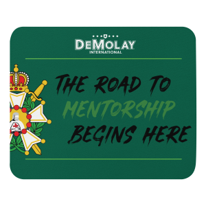 The Road to Mentorship Begins Here Mouse Pad