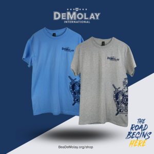 DeMolay Tees with Emblem